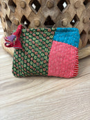 Small Vintage Kantha Pouch