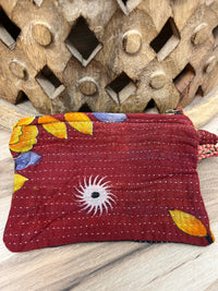 Small Vintage Kantha Pouch