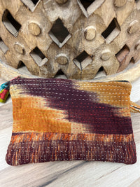 Small Vintage Kantha Pouch