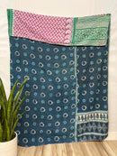 Vintage Cotton Kantha Quilt