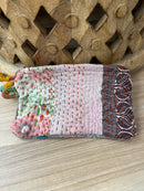 Small Vintage Kantha Pouch