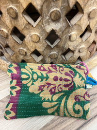 Small Vintage Kantha Pouch