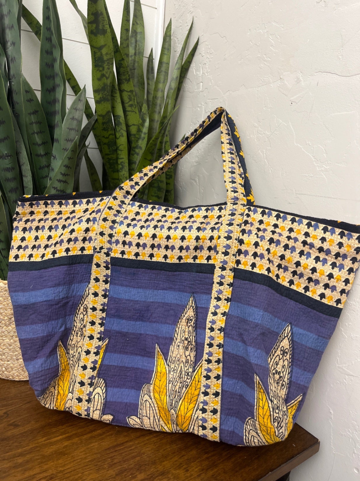 Vintage Village Tote