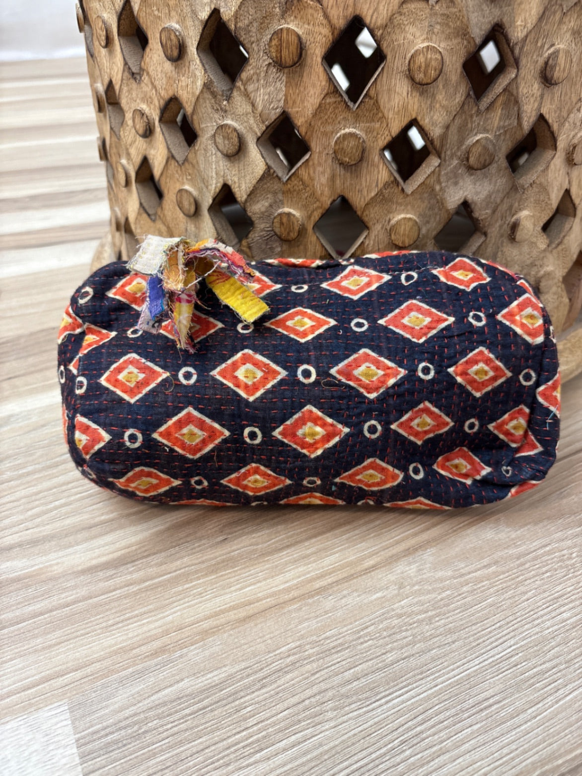 Medium Vintage Kantha Pouch