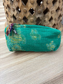 Medium Vintage Kantha Pouch