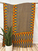 Twin Vintage Cotton Kantha Quilt