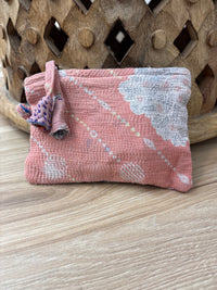 Small Vintage Kantha Pouch