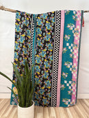 Twin Vintage Cotton Kantha Quilt