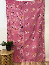 Vintage Cotton Kantha Quilt