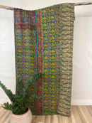 Vintage Cotton Kantha Quilt