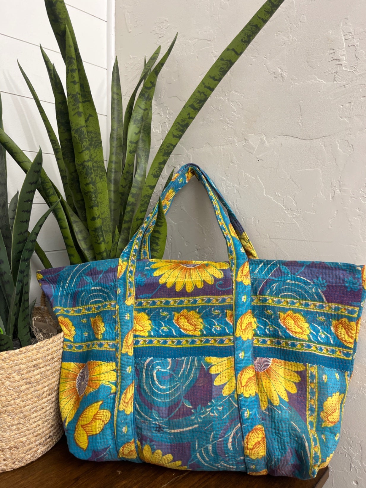 Vintage Village Tote