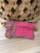 Small Vintage Kantha Pouch