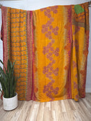 Patchwork Cotton Kantha Quilt King