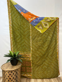 Vintage Cotton Kantha Quilt