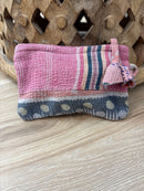 Small Vintage Kantha Pouch