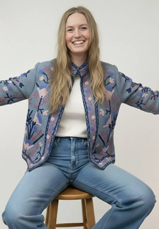 Suzani Embroidered Jacket